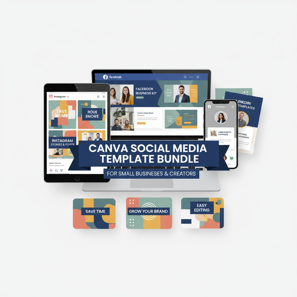 Canva Social Media Template Bundle preview